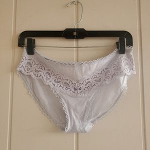 Victoria’s Secret Body By Victoria Bikini Panty Blue Lace Sexy Soft NWT